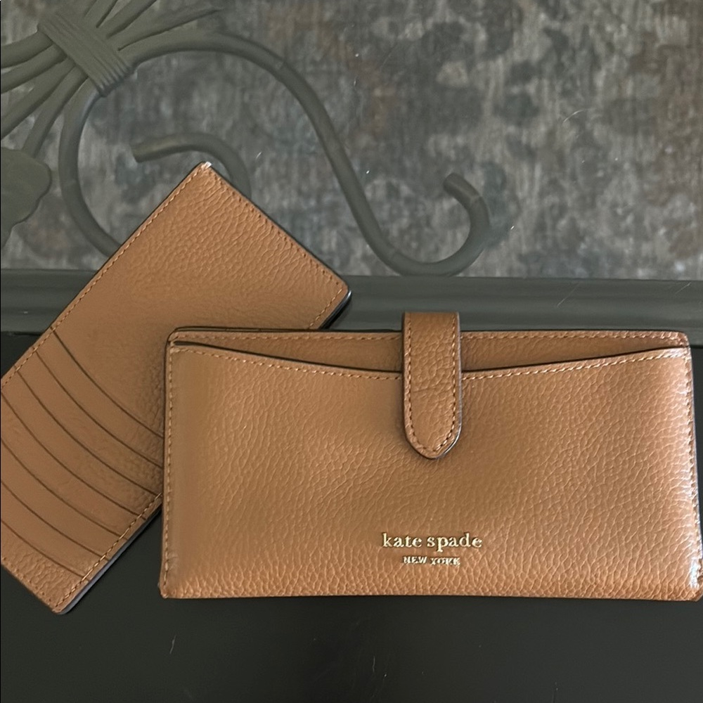 Kate Spade wallet with card holder